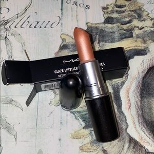 MAC COSMETICS 1N Glaze BNIB Lipstick Rare Nude Neutral Limited Collection Rare